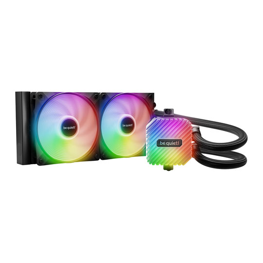 be quiet! Light Loop RGB All-In-One 240mm Intel/AMD CPU Water Cooler, Black