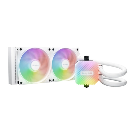 be quiet! Light Loop RGB All-In-One 240mm Intel/AMD CPU Water Cooler, White