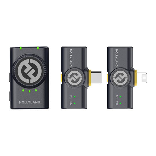 Hollyland Lark M2 Combo 2-person Wireless Lav Mic : image 3