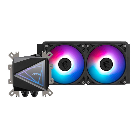 MSI MAG 240mm CoreLiquid I240 ARGB Intel/AMD CPU Liquid Cooler - Black