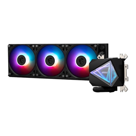 MSI MAG 360mm CoreLiquid I360 ARGB Intel/AMD CPU Liquid Cooler - Black