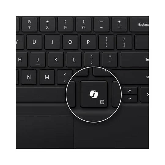 Microsoft Surface Pro Copilot Keyboard for Business Black with Slim Pen 2 Bundle