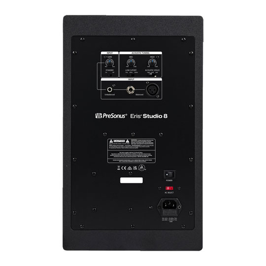(Open Box) PreSonus Eris Studio 8 8-inch Powered Studio Monitor : image 3