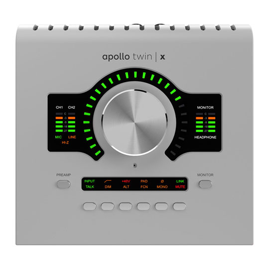 Universal Audio Apollo Twin X QUAD Gen 2 STU (Desktop/TB3/MAC/WIN)