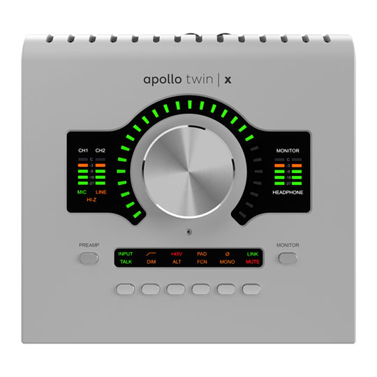 Universal Audio Apollo Twin X DUO Gen 2 STU (Desktop/TB3/MAC/WIN)