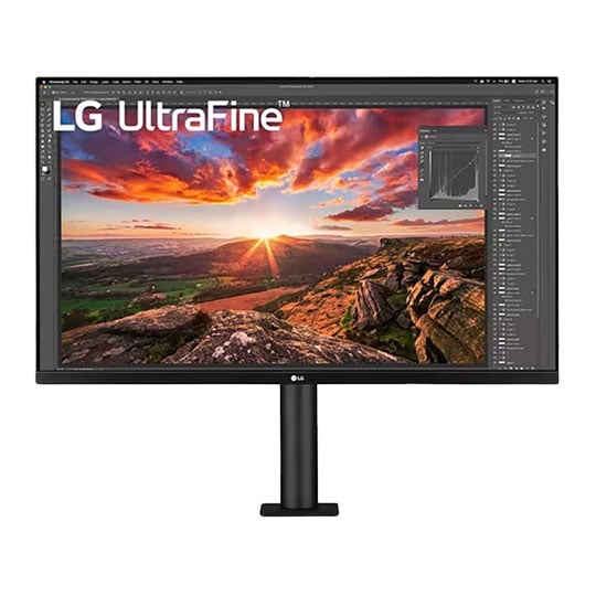 LG 31.5" 4K UHD UltraFine ErgoArm Monitor With HDR10