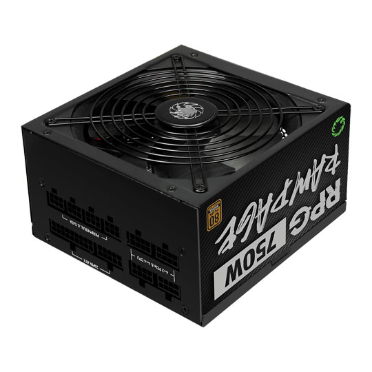 GameMax GMXRPG750MOD 750W Black Wired 80 Plus Bronze ATX Power Supply : image 2