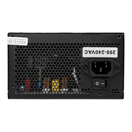 GameMax GMXRPG750MOD 750W Black Wired 80 Plus Bronze ATX Power Supply : image 4