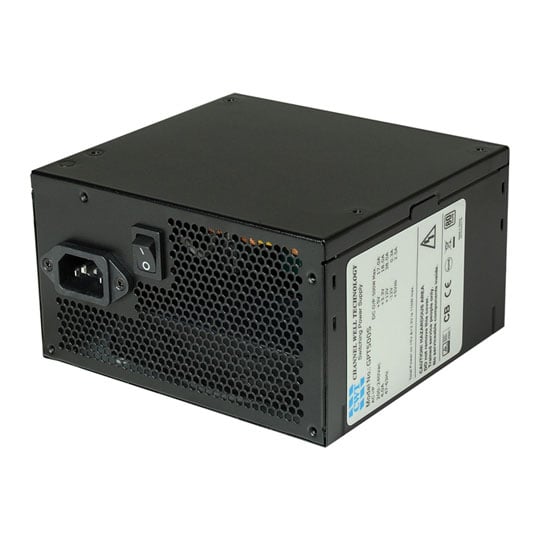 CWT GPT500S 500W Black Wired 80 Plus Bronze APFC Power Supply - White Box
