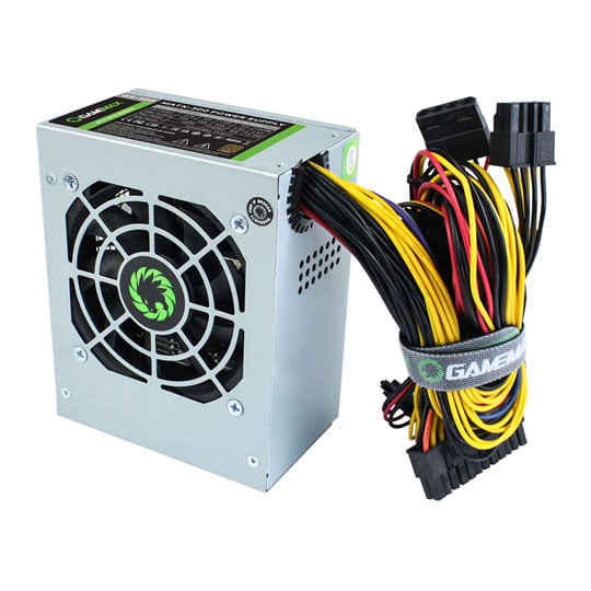 GameMax GS-300 300W White Wired 80 Plus Bronze SFX Power Supply - White Box