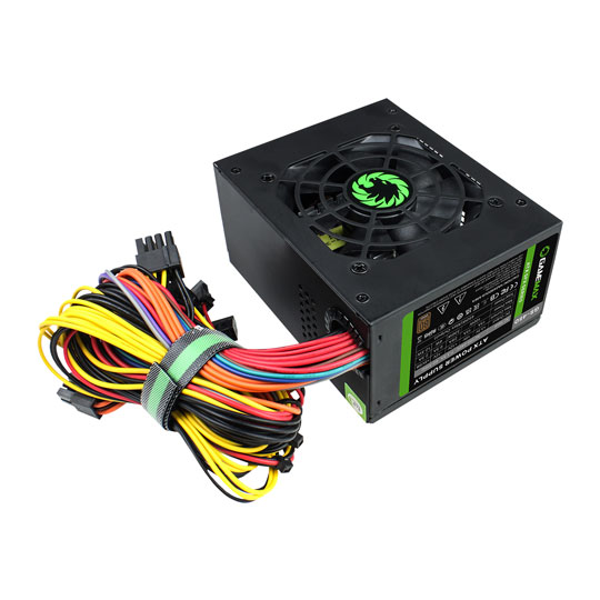 GameMax GS-450 450W Black Wired 80 Plus Bronze SFX Power Supply - White Box : image 2