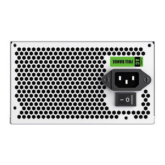 GameMax GP-550 550W White Wired 80 Plus Bronze Power Supply : image 4