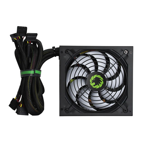 GameMax GP-550 550W Black Wired 80 Plus Bronze Power Supply - White Box : image 4