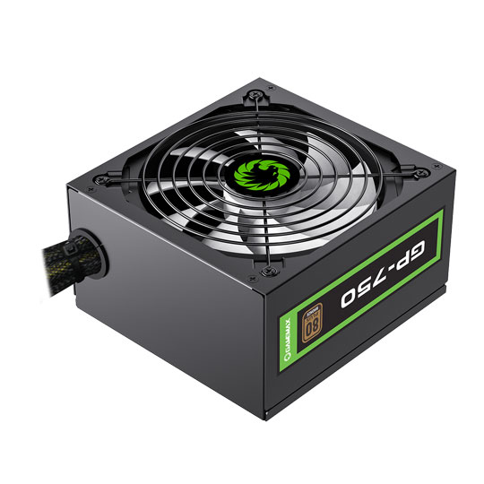 GameMax GP-750 750W Black Wired 80 Plus Bronze Power Supply : image 2