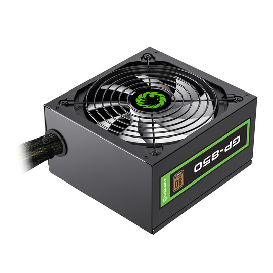 GameMax GP-850 850W Black Wired 80 Plus Bronze Power Supply : image 2
