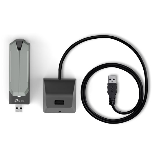 tp-link Archer TBE400UH BE6500 WiFi 7 Tri Band High Gain Wireless USB Adapter : image 3