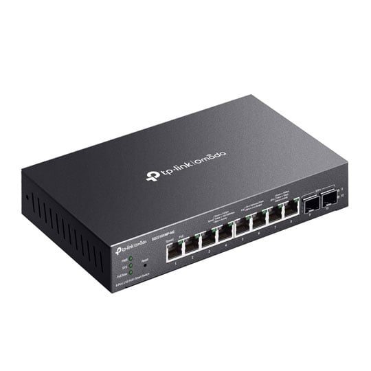 tp-link SG2210XMP-M2 10 Port Omada 2.5GbE PoE+ Managed Smart Switch : image 3