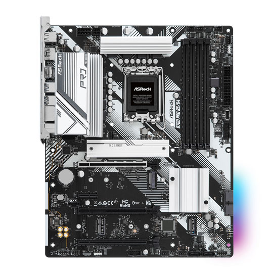 Refurbished ASRock Intel B760 PRO RS_D4 DDR4 ATX Motherboard : image 2