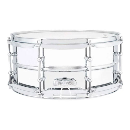 Ludwig 14"x 6.5" Supralite Steel Snare Drum