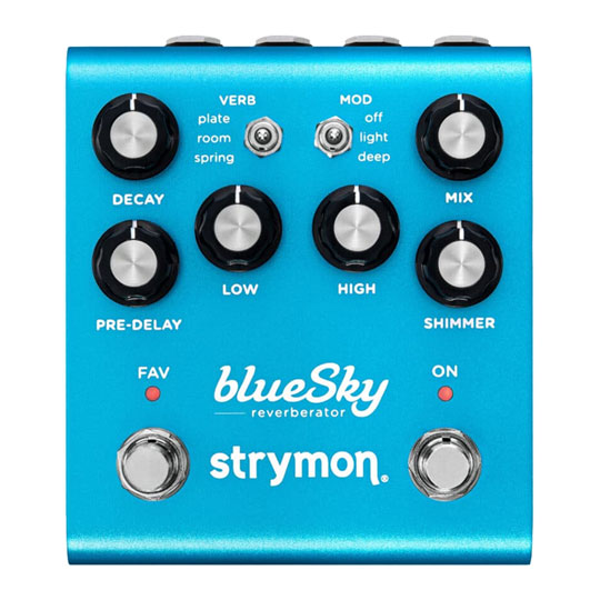 Strymon blueSky V2 Reverberator Pedal