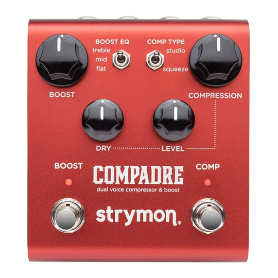 Strymon Compadre Dual Voice Compressor & Boost Pedal