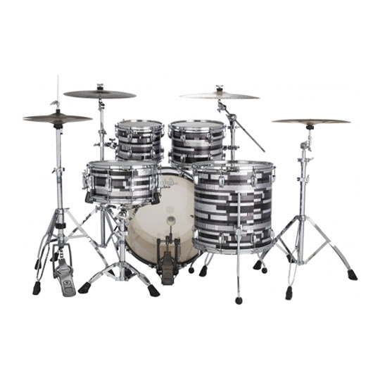 (OPEN BOX) Ludwig Classic Maple Digital Black Sparkle Drum Kit