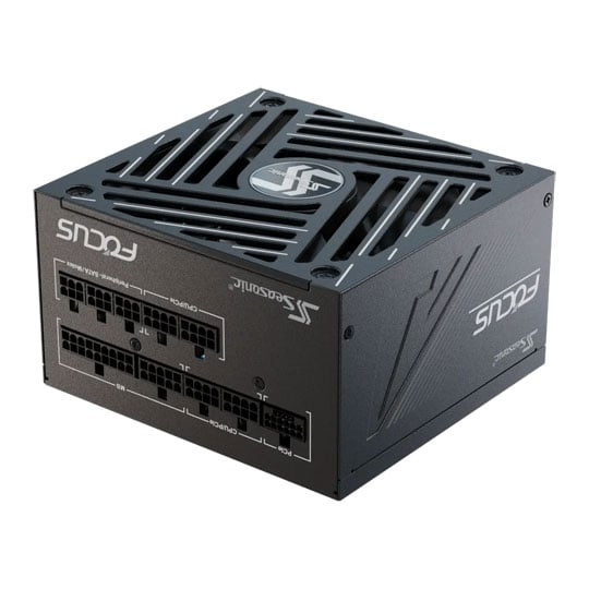Seasonic FOCUS GX 750 Watt ATX3 Fully Modular 80+ Gold PSU, Black