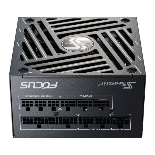 Seasonic FOCUS GX 850 Watt ATX3 Fully Modular 80+ Gold PSU, Black