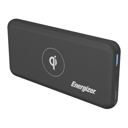 Energizer 10000mAh PowerSafe Wireless/Wired QC3 iFast USB-C/A Charging Power Bank