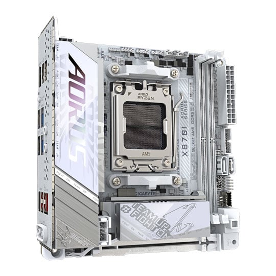 Gigabyte AMD X870I AORUS PRO ICE mITX Motherboard : image 3
