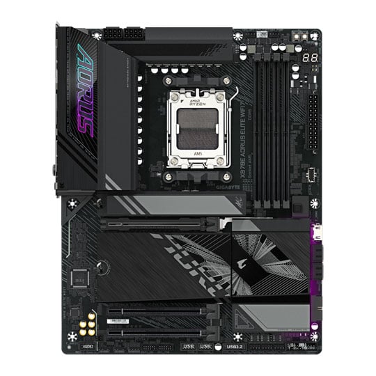Gigabyte AMD X870E AORUS ELITE WiFi7 ATX Motherboard : image 2