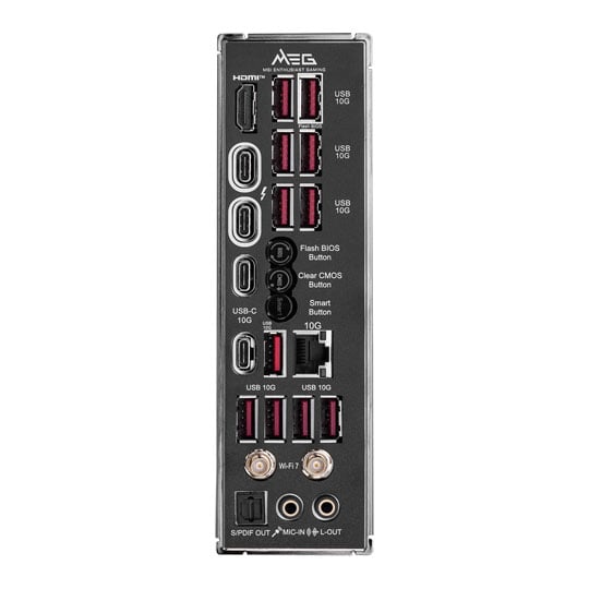 MSI Intel MEG Z890 ACE DDR5 PCIe 5.0 ATX Motherboard : image 4