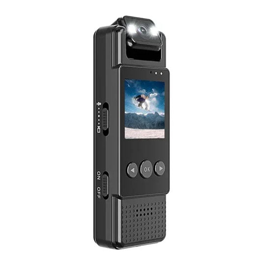Oracle Full HD Mini Body Camera with 180° Rotation