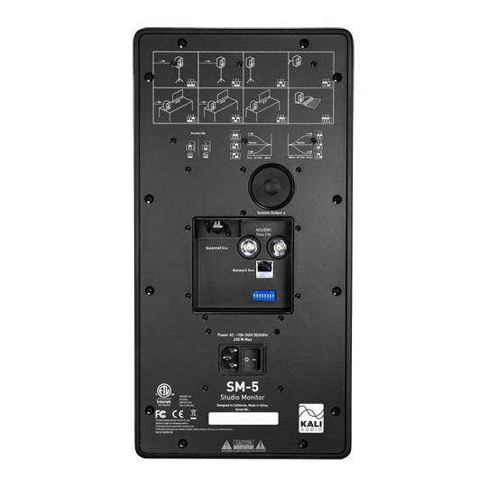 KALI SM-5 5" 3-way Studio Monitor with Network Control (Single)