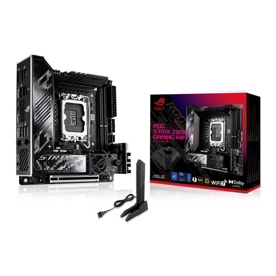 ASUS ROG STRIX Z890-I GAMING WIFI DDR5 PCIe 5.0 mITX Motherboard