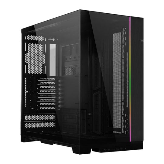 Lian Li O11 Dynamic EVO XL, Black Full Tower Tempered Glass Dual Chamber PC Gaming Case