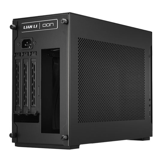 Lian Li A4-H2O Black miniITX Steel Mesh PC Gaming Case : image 4