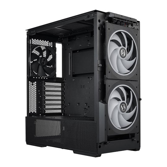 Lian Li LANCOOL 216 Black ARGB Mid Tower Tempered Glass PC Gaming Case