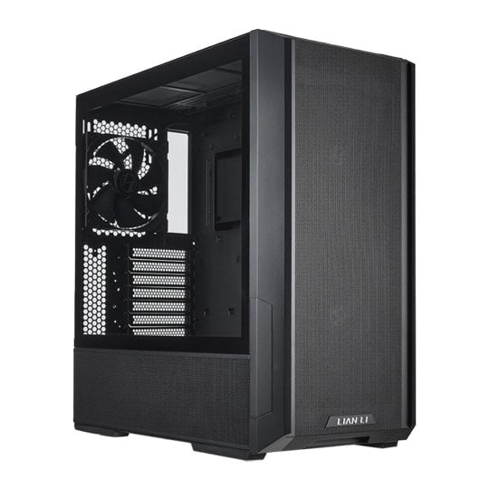 Lian Li LANCOOL 216 Black Mid Tower Tempered Glass PC Gaming Case