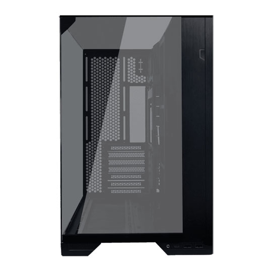 Lian Li O11 Vision Compact Black Dual Chamber Mid Tower Triple Tempered Glass PC Gaming Case : image 3
