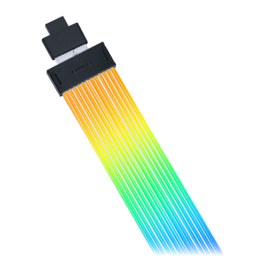 Lian Li Strimer Wireless 12+4-pin (12V-2X6) GPU ARGB Wide Extension Cable : image 2