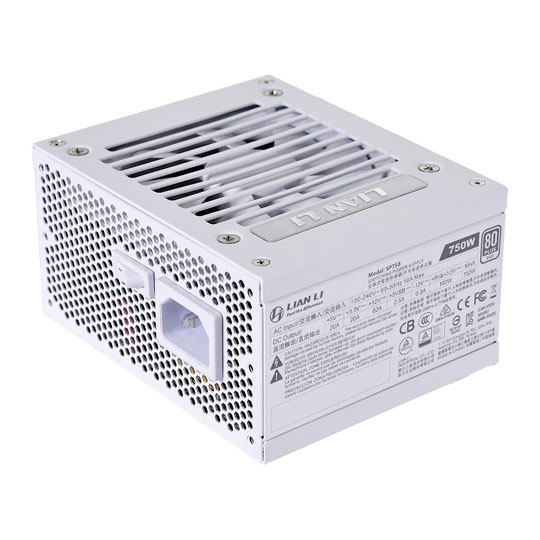 Lian Li SP750 750 Watt Fully Modular 80+ Gold PSU/Power Supply White : image 3