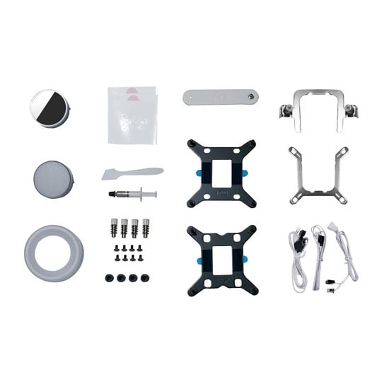 Lian Li Galahad II Trinity 240mm White ARGB All-in-One Liquid CPU Cooler : image 4