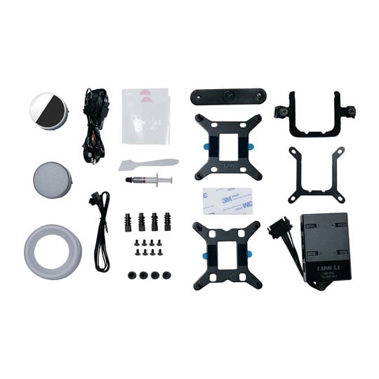 Lian Li Galahad II Trinity SL-INF 240mm Black ARGB All-in-One Liquid CPU Cooler : image 4