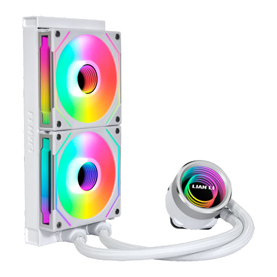Lian Li Galahad II Trinity SL-INF 240mm White ARGB All-in-One Liquid CPU Cooler : image 2