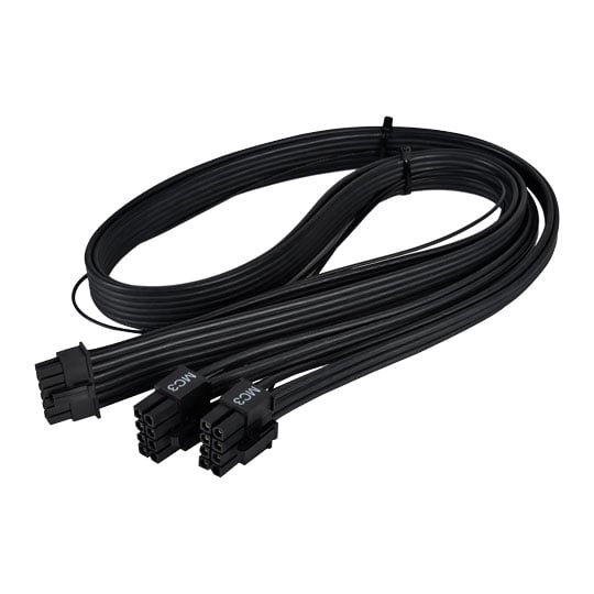 SilverStone 550cm 12+4-pin- to 12+4-pin 12VHPWR 600W Cable : image 3