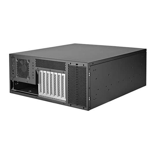 SilverStone 4U Interchangeable Rackmount Chassis with front Accessible Expansion Slots