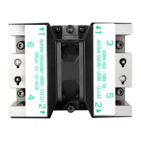 SilverStone 2U Server/Workstation CPU Cooler for AMD SP5 Socket : image 4