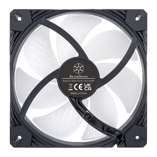 SilverStone Shark Force 140mm 1 Black PWM Fan Standalone Pack : image 3