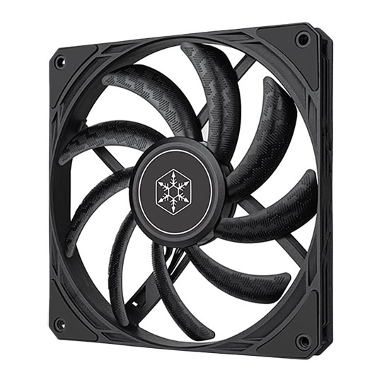 SilverStone Air Slimmer 140mm 1 Black PWM Fan Standalone Pack